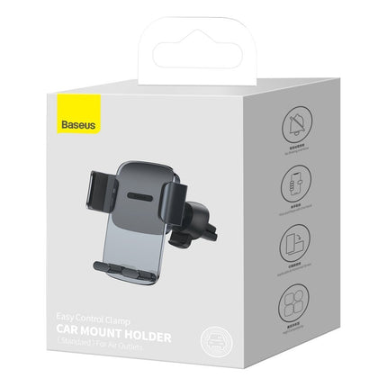 BASEUS Car handle for phone on air grille black – image 5