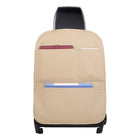 HURTEL Organizer for car seat-back seat cover beige