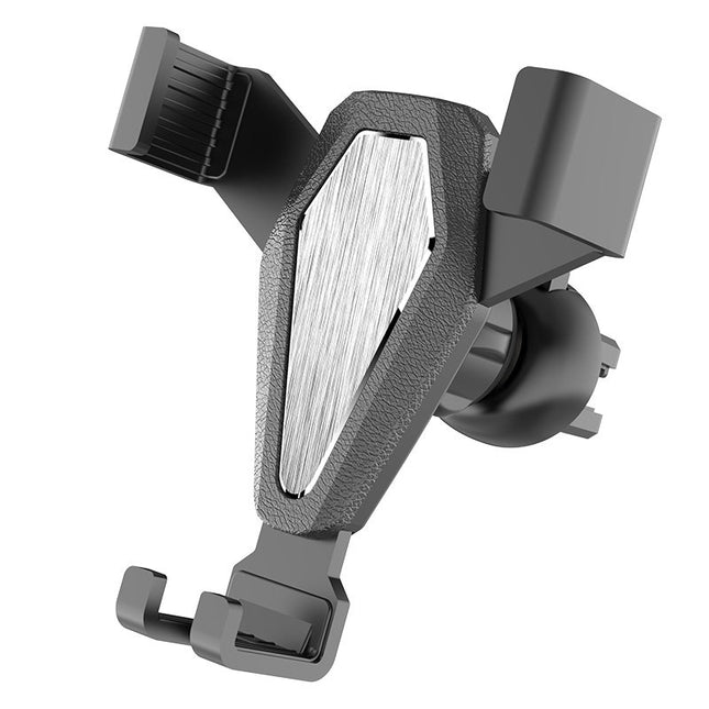 HURTEL Gravity car handle for smartphone on silver grille