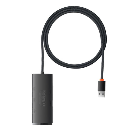 BASEUS HUB USB-A adapter up to 4xUSB-A 3.0 5Gb/s Lite Series black – image 2