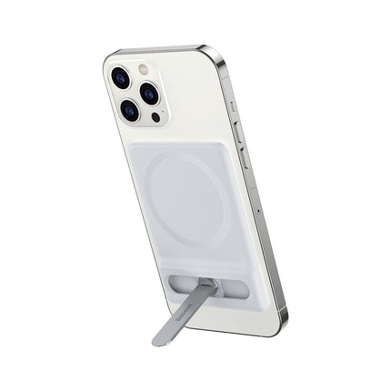 BASEUS Stand for phone folding with magnetic handle white – image 2