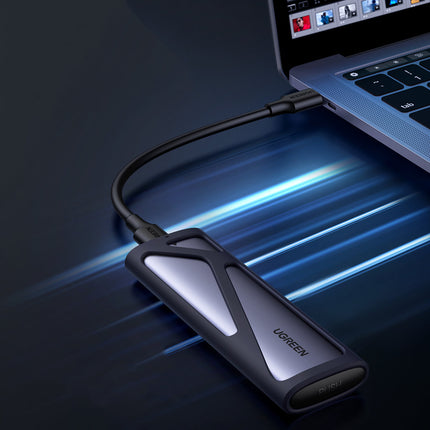 UGREEN Pocket case for SSD M.2 USB 3.2 Gen 2 SuperSpeed USB 10Gbps grey – image 3