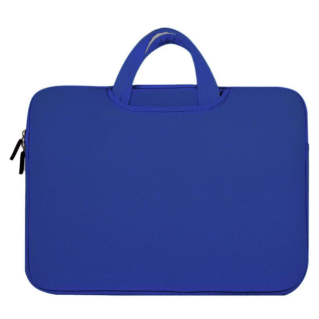 HURTEL Case of a laptop tablet adapter bag 15,6' navy blue