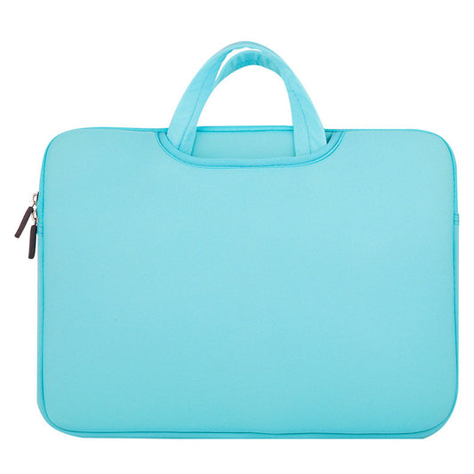 HURTEL Case bag insert for laptop tablet 15,6' light blue