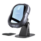 JOYROOM Magnetic handle for phone on gray dashboard