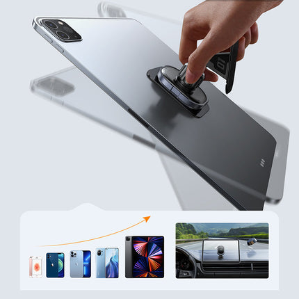 JOYROOM Magnetic handle for phone on gray dashboard – image 3