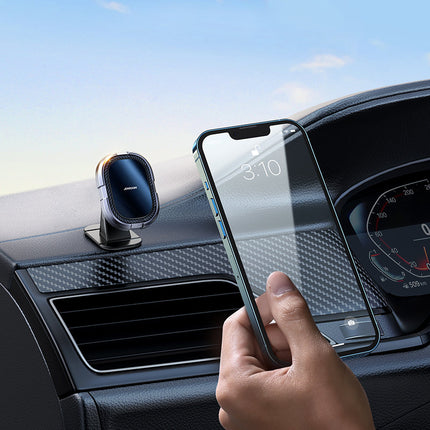 JOYROOM Magnetic handle for phone on gray dashboard – image 7