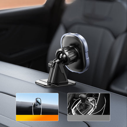 JOYROOM Magnetic handle for phone on gray dashboard – image 9