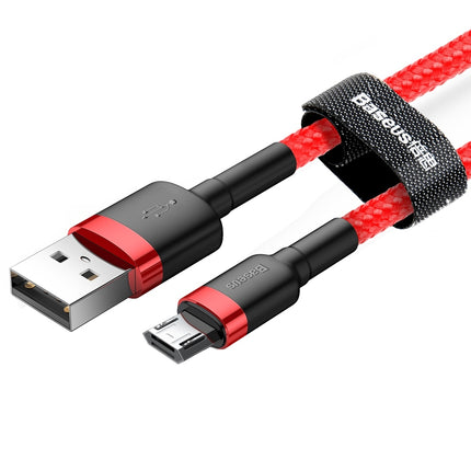 BASEUS Robust flexible cable USB microUSB QC3.0 2.4A 1M red – image 8