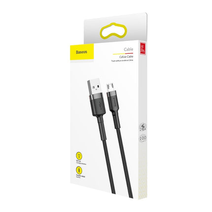 BASEUS Robust flexible cable USB microUSB QC3.0 2.4A 1M red – image 21