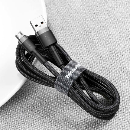 BASEUS Robust flexible cable USB microUSB QC3.0 2.4A 1M red – image 18
