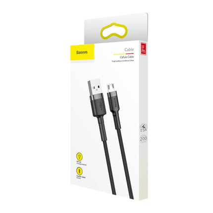 BASEUS Robust flexible cable USB microUSB 1.5A 2M red cable – image 21