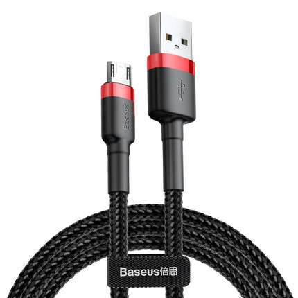 BASEUS Robust flexible cable USB microUSB 1.5A 2M red cable – image 22