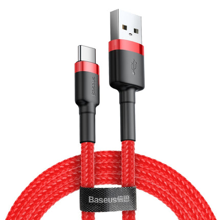 BASEUS Durable flexible cable USB-C cable QC3.0 3A 0.5M red