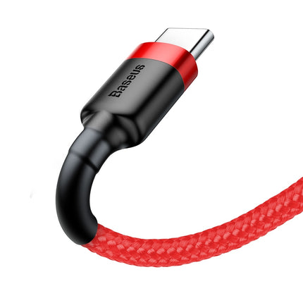 BASEUS Durable flexible cable USB-C cable QC3.0 3A 0.5M red – image 2