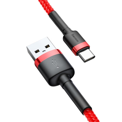 BASEUS Durable flexible cable USB-C cable QC3.0 3A 0.5M red – image 7