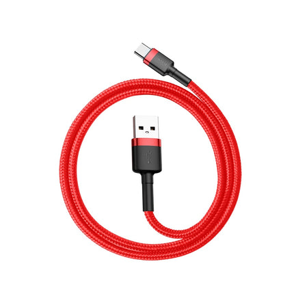 BASEUS Durable flexible cable USB-C cable QC3.0 3A 0.5M red – image 8
