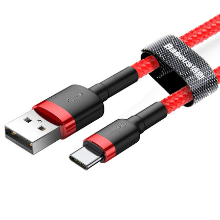 BASEUS Robust flexible cable USB-C USB cable QC3.0 3A 1M red – image 3