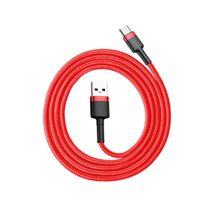 BASEUS Robust flexible cable USB-C USB cable QC3.0 3A 1M red – image 8
