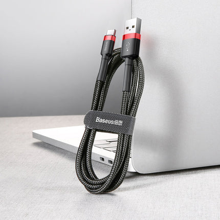 BASEUS Robust flexible cable USB-C USB cable QC3.0 3A 1M red – image 14