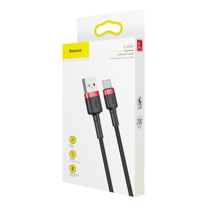 BASEUS Robust flexible cable USB-C cable QC3.0 2A 2M red – image 27