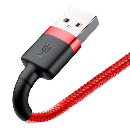 BASEUS Robust flexible cable USB Iphone Lightning QC3.0 2.4A 0.5M red – image 3