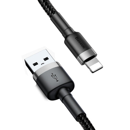 BASEUS Robust flexible cable USB Iphone Lightning QC3.0 2.4A 0.5M red – image 15