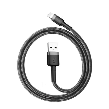 BASEUS Robust flexible cable USB Iphone Lightning QC3.0 2.4A 0.5M red – image 16