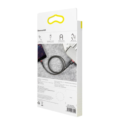 BASEUS Robust flexible cable USB Iphone Lightning QC3.0 2.4A 0.5M red – image 30