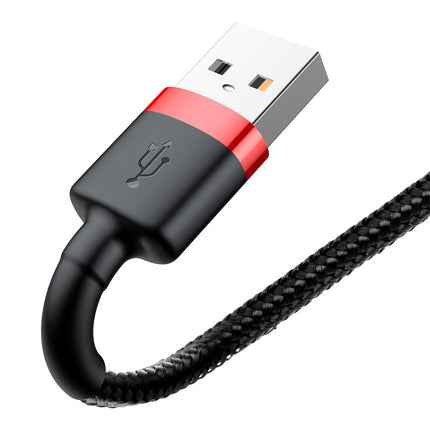 BASEUS Robust flexible cable USB Iphone Lightning QC3.0 2.4A 0.5M red – image 23