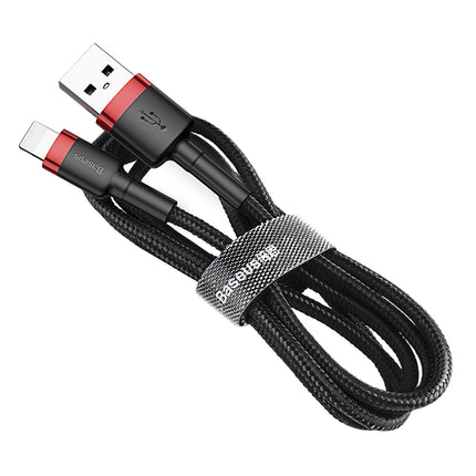 BASEUS Robust flexible cable USB Iphone Lightning QC3.0 2.4A 1M red – image 11