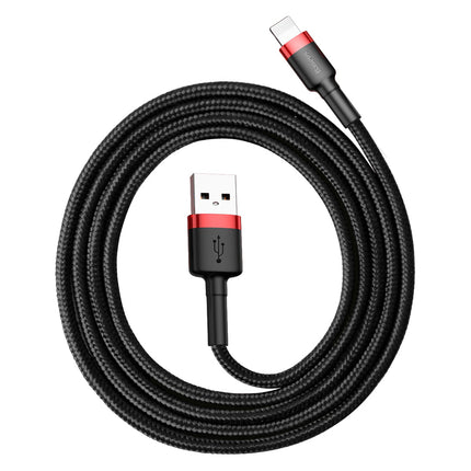BASEUS Robust flexible cable USB Iphone Lightning QC3.0 2.4A 1M red – image 16