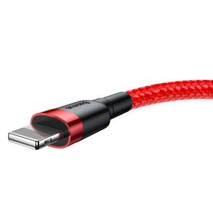 BASEUS Robust flexible cable USB Iphone Lightning QC3.0 1.5A 2M red – image 2