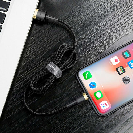 BASEUS Robust flexible cable USB Iphone Lightning QC3.0 1.5A 2M red – image 18