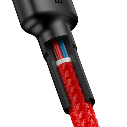 BASEUS Robust flexible cable USB-C PD 2.0 60W 20V 3A QC3.0 2M red – image 4