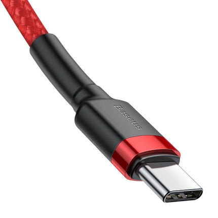 BASEUS Robust flexible cable USB-C PD 2.0 60W 20V 3A QC3.0 2M red – image 5