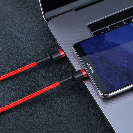 BASEUS Robust flexible cable USB-C PD 2.0 60W 20V 3A QC3.0 2M red – image 6