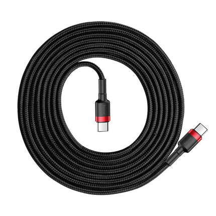 BASEUS Robust flexible cable USB-C PD 2.0 60W 20V 3A QC3.0 2M red – image 14