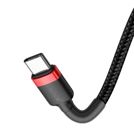 BASEUS Robust flexible cable USB-C PD 2.0 60W 20V 3A QC3.0 2M red – image 17