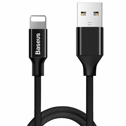 BASEUS Durable cable in material USB Iphone Lightning 1.2M black