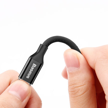 BASEUS Durable cable in material USB Iphone Lightning 1.2M black – image 2