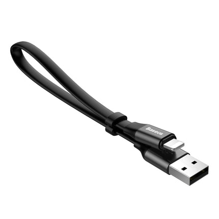 BASEUS Flat cable USB Iphone Lightning cable with holder 2A 23CM black – image 3