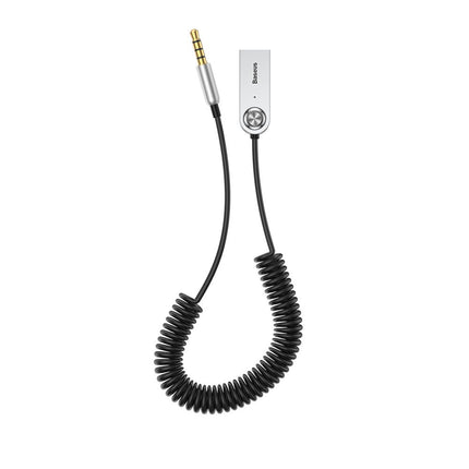 BASEUS BA01 sound receiver Bluetooth 5.0 cable audio adapter AUX jack black