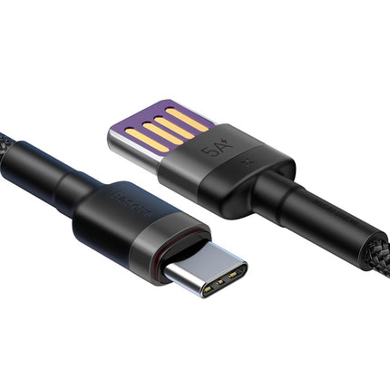 BASEUS Durable USB cable USB-C 40W Quick Charge 3.0 QC 3.0 1m grey and black – image 3