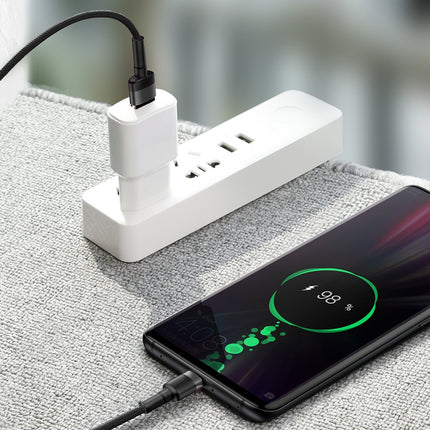 BASEUS Durable USB cable USB-C 40W Quick Charge 3.0 QC 3.0 1m grey and black – image 8