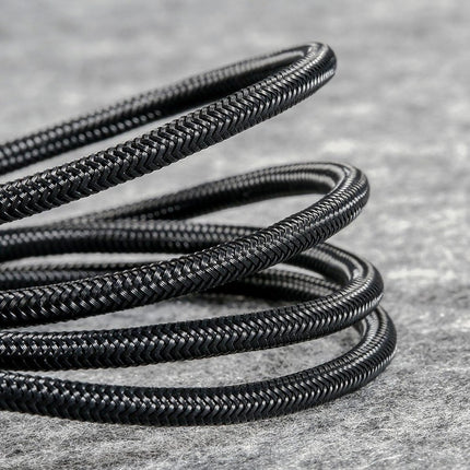 BASEUS USB cable 4w1 Iphone Lightning 2 x USB-C microUSB in nylon 3.5A 1.2m black – image 11