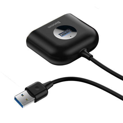 BASEUS Adapter HUB 4in1 USB Adapter USB3.0 TO USB3.0*1+USB2.0*3 1m Black – image 4