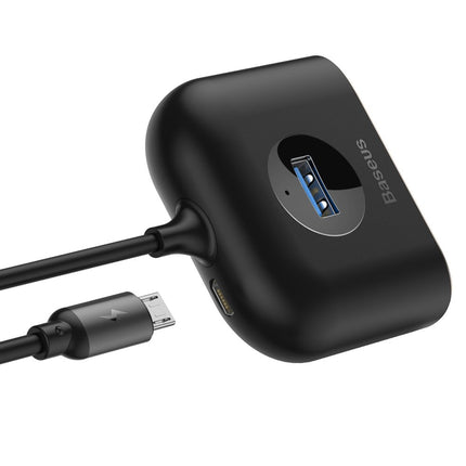 BASEUS Adapter HUB 4in1 USB Adapter USB3.0 TO USB3.0*1+USB2.0*3 1m Black – image 5