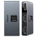 BASEUS Switch splitter switch HDMI 2x HDMI 4K 30 Hz two-way grey