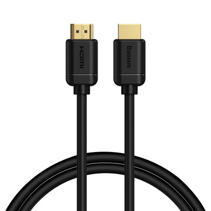 BASEUS Cable HDMI 2.0 4K 60 Hz 3D HDR 18 Gbps 1 m black